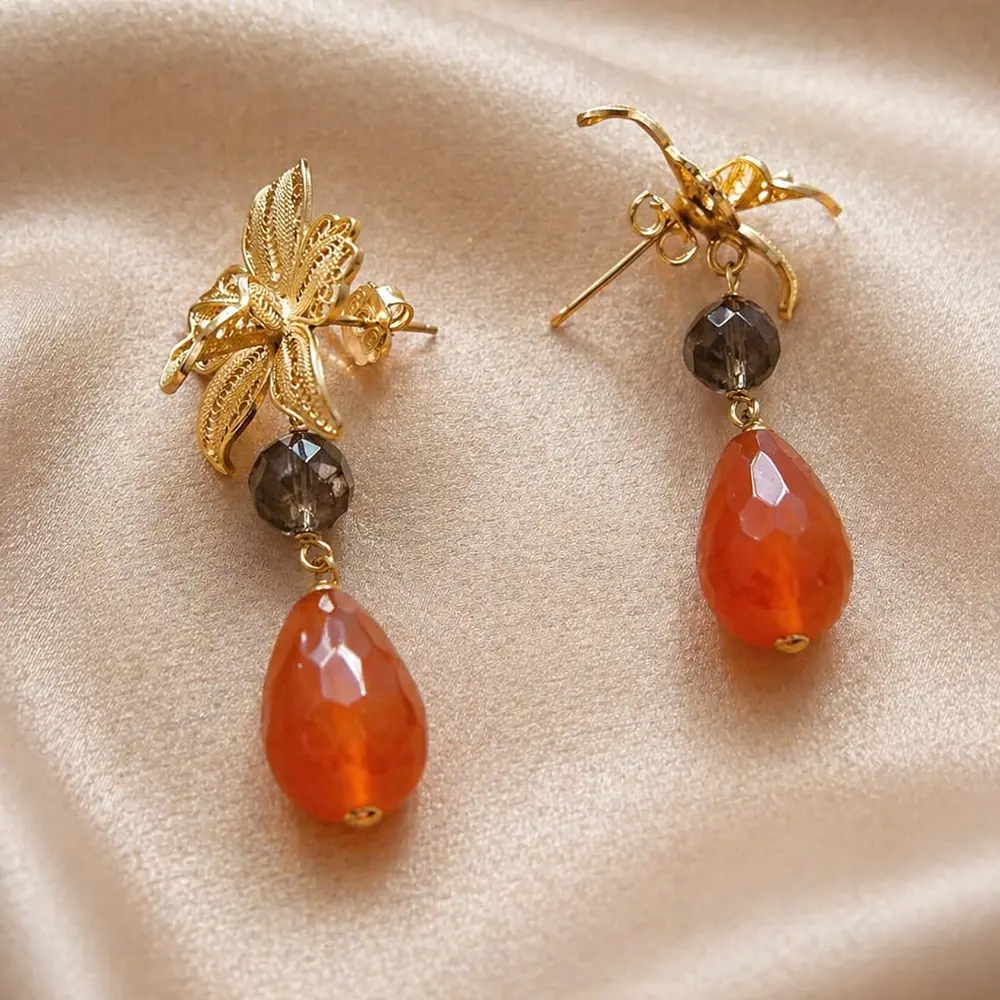 Fiore Ambra Earrings - Image 2