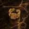 Gold Spiral Ring